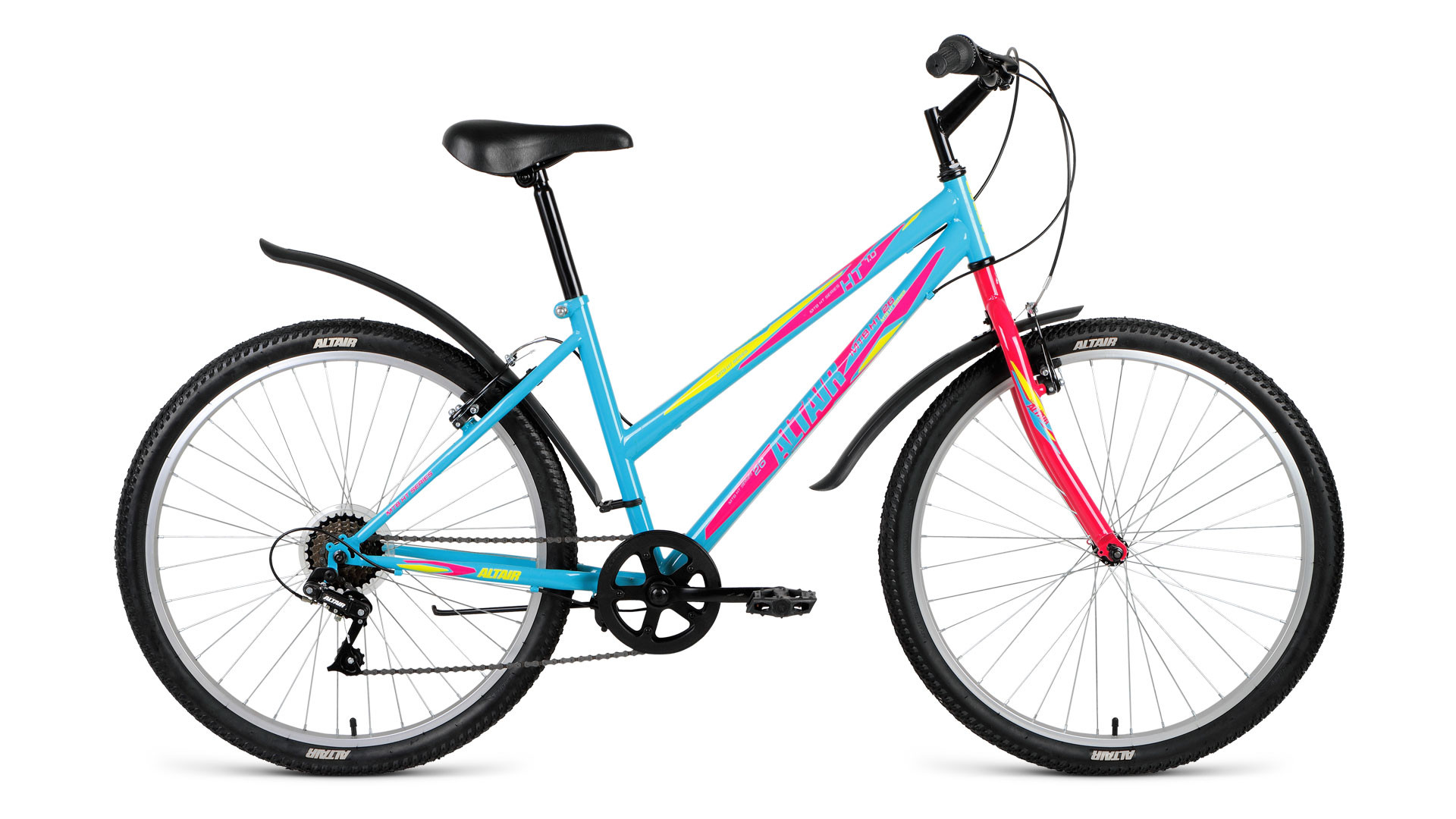 Горный велосипед FORWARD ALTAIR MTB HT 26 1.0 Lady голубой (2018)