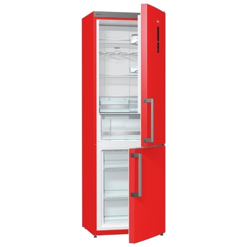 Холодильник Gorenje NRK6192MRD красный двухкамерный