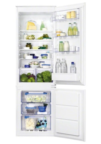Встраиваемый холодильник с морозильником Zanussi ZBB 928651 S