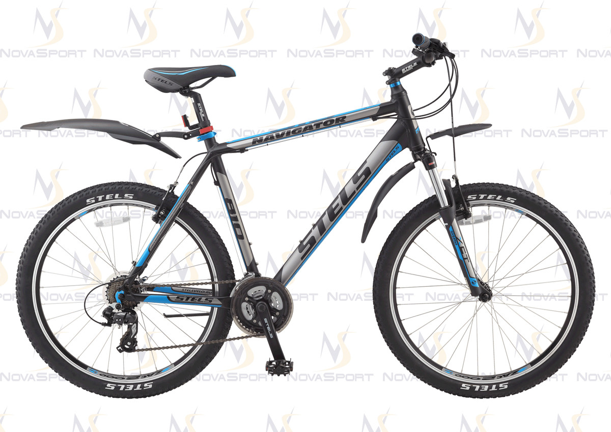 Велосипед Stels Navigator 810 (2014) Черный матовый