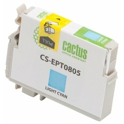 Картридж Cactus CS-EPT0805 для Epson Stylus Photo P50, светло-голубой , 460 стр , 11 мл