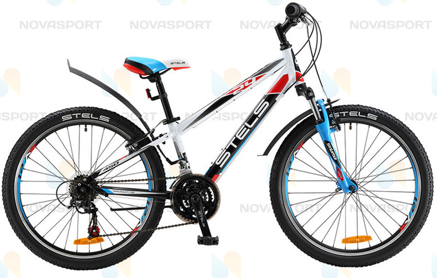 Велосипед Stels Navigator 450 V 24 (2016) Белый/Черный/Красный/Синий (2016)