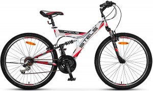 Велосипед Stels Focus 26 V 18 sp V020 Белый/Красный