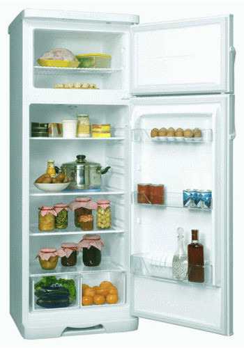 Холодильник с морозильником Бирюса 135