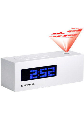 Радиобудильник Supra SA-41FMP White blue