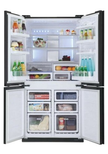 Холодильник трехкамерный Sharp SJFJ97VBK